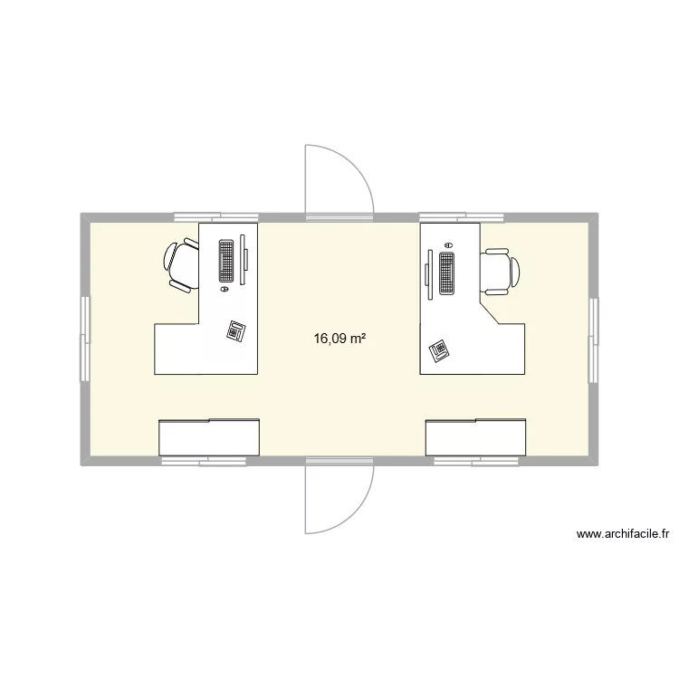 containers. Plan de 1 et 16 m² containers. Plan de 1 et 16 m²