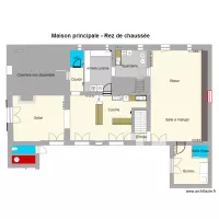 La  plaine  Rez de chaussée chambres