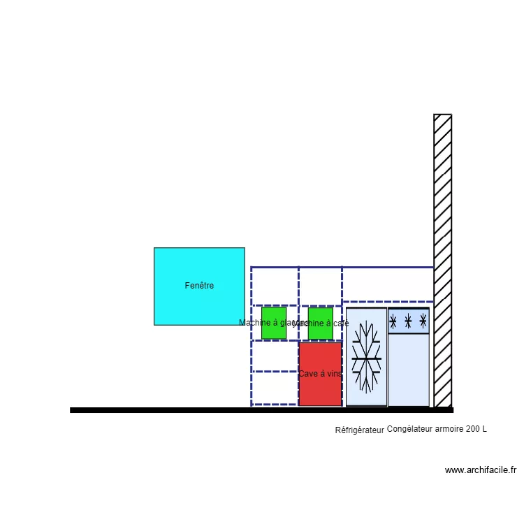PLAN RANGEMENT GARAGE. Plan de 