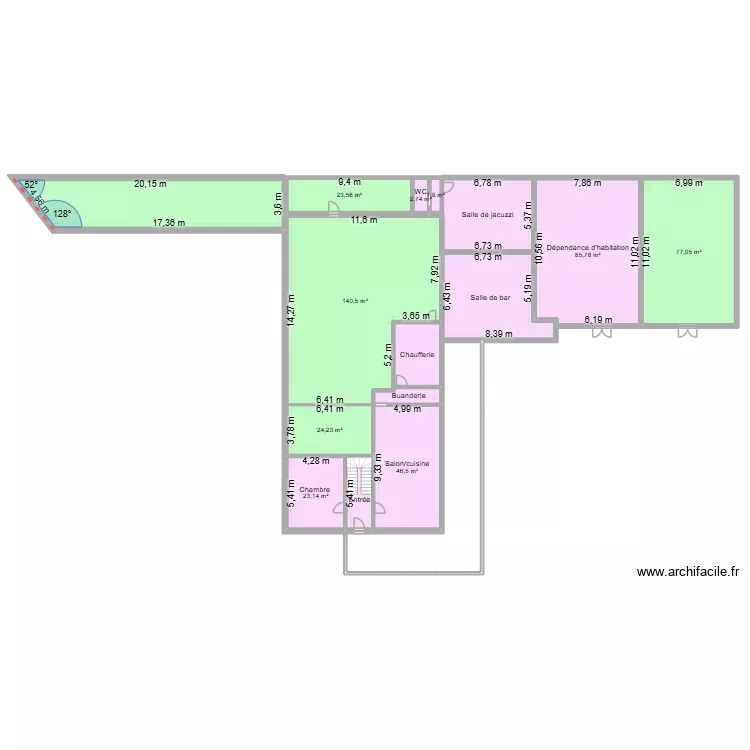 LE SALZET. Plan de 28 et 1149 m² LE SALZET. Plan de 28 et 1149 m²