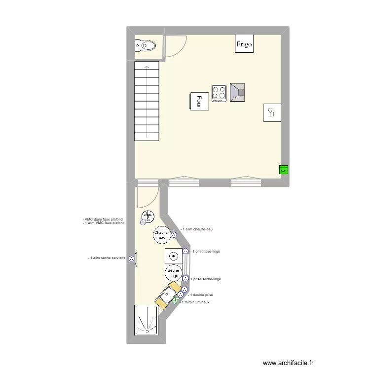 lot 2. Plan de 3 et 28 m² lot 2. Plan de 3 et 28 m²