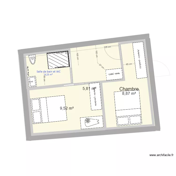 gîte N°3 V. Plan de gîte N°3 V. Plan de