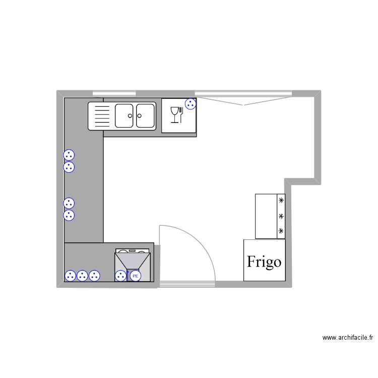 cuisine2. Plan de 0 pièce et 0 m2