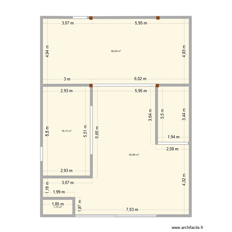 Nureserie. Plan de 0 pièce et 0 m2