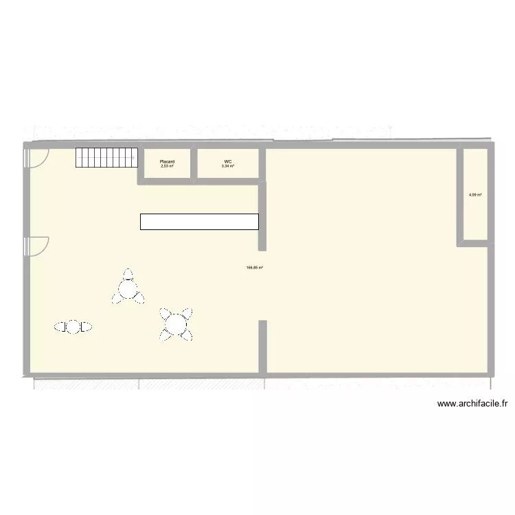 CASA OLE. Plan de 4  et 177 m²