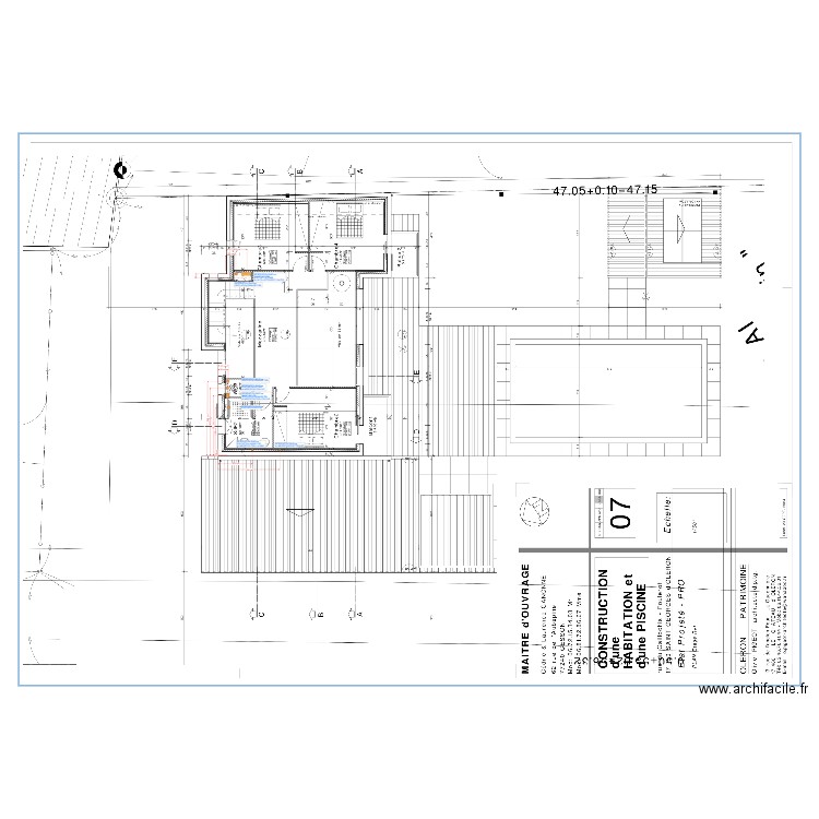 CANNONE ETAGE. Plan de 0 pièce et 0 m2