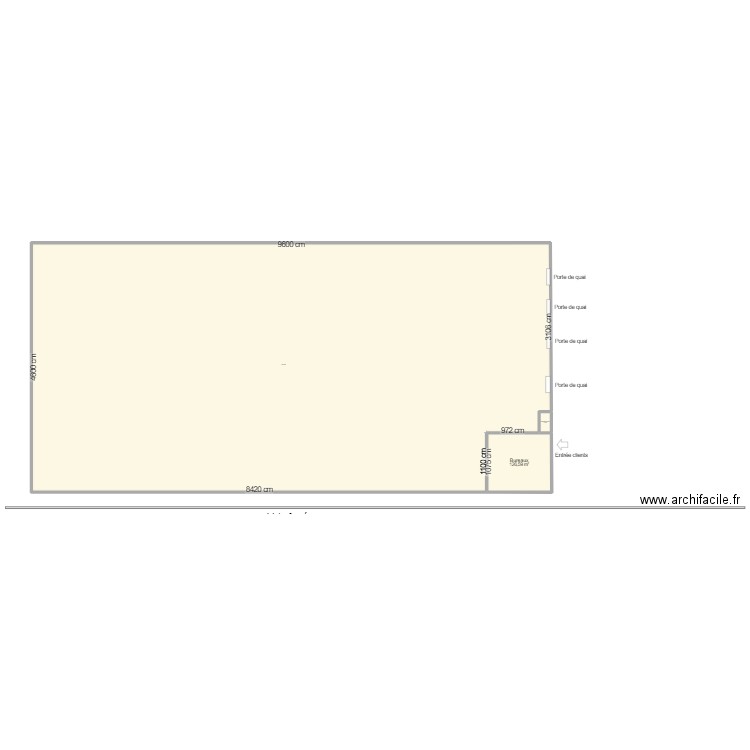 ORLEANS_PLAN DE MASSE GLOBAL. Plan de 3 pièces et 120 m2