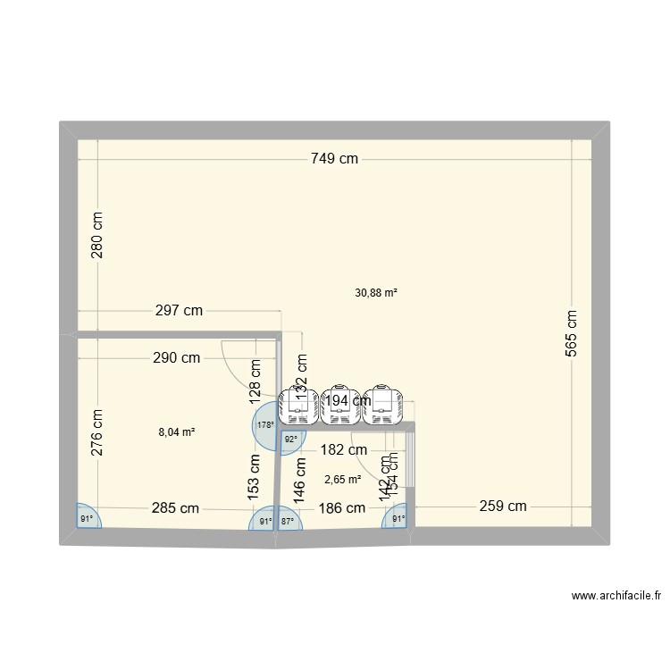 oleron actuel 3m. Plan de 0 pièce et 0 m2