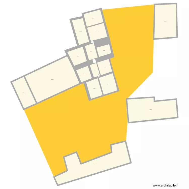 plan 2. Plan de 17 Pièces et 546 m²