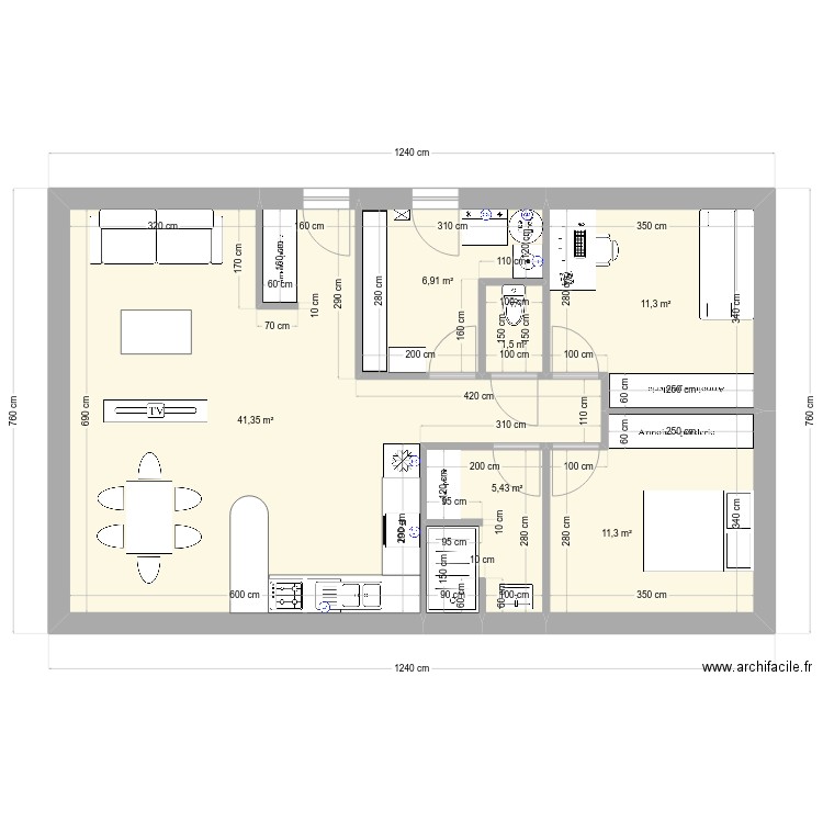 Isa_NMAccess. Plan de 0 pièce et 0 m2