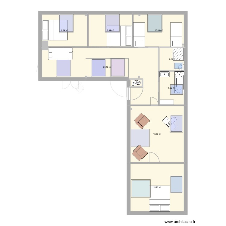 Port Salio Projet. Plan de 0 pièce et 0 m2