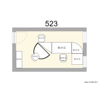Bureau R 523 M.H.GODIN