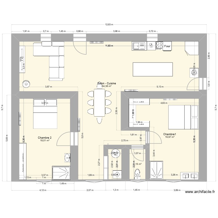 BENOIT 3. Plan de 0 pièce et 0 m2