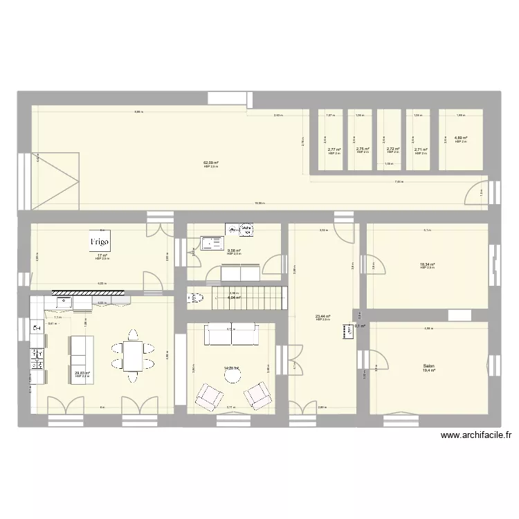 PROJET 28_12_25 V3. Plan de 30  et 434 m²