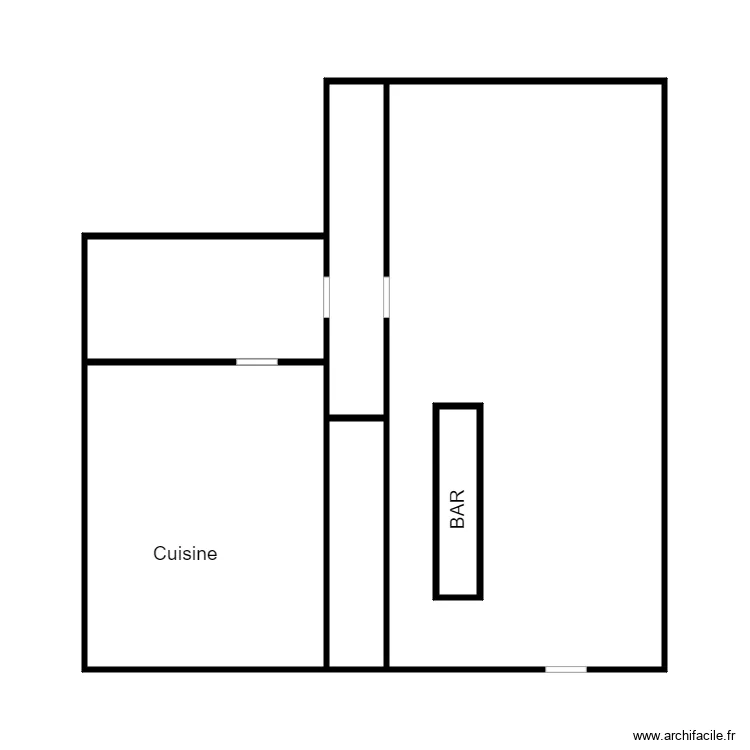 Caf&eacute; de l'hotel de ville  (MC TIPICO). Plan de 