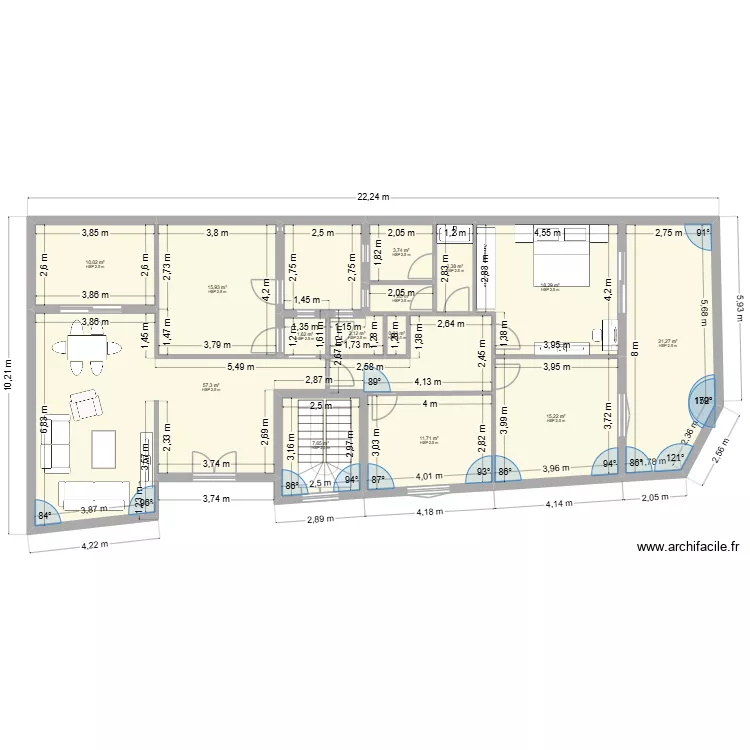 myhouse. Plan de 14 et 171 m² myhouse. Plan de 14 et 171 m²