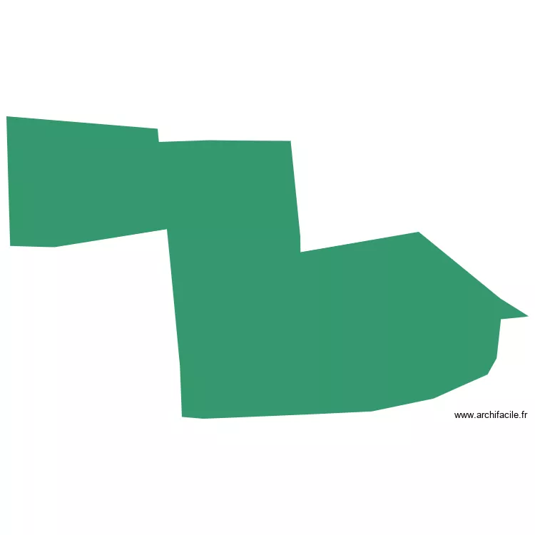 terrain maison Lieffenans. Plan de 