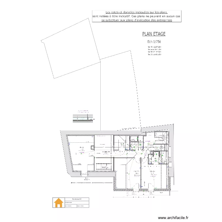 Plan Moron Charnier R+1 29 10 24. Plan de 