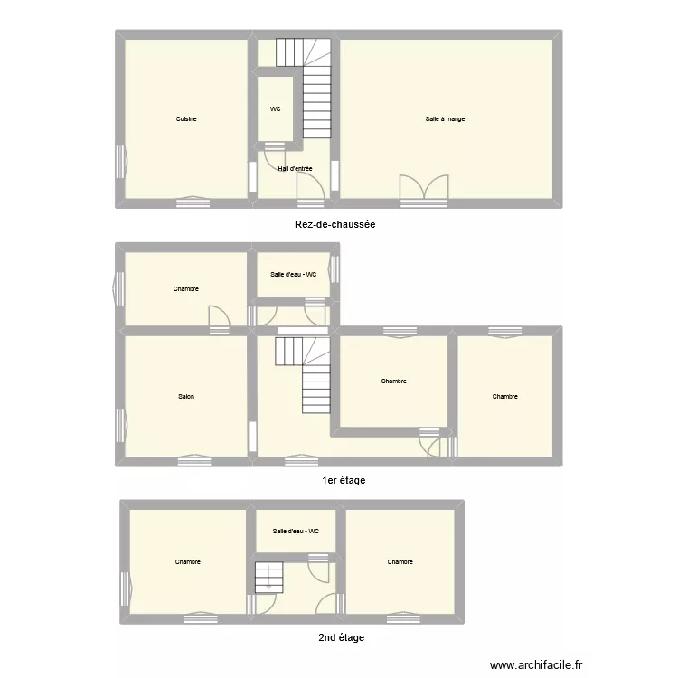 5367. Plan de 15 et 134 m² 5367. Plan de 15 et 134 m²