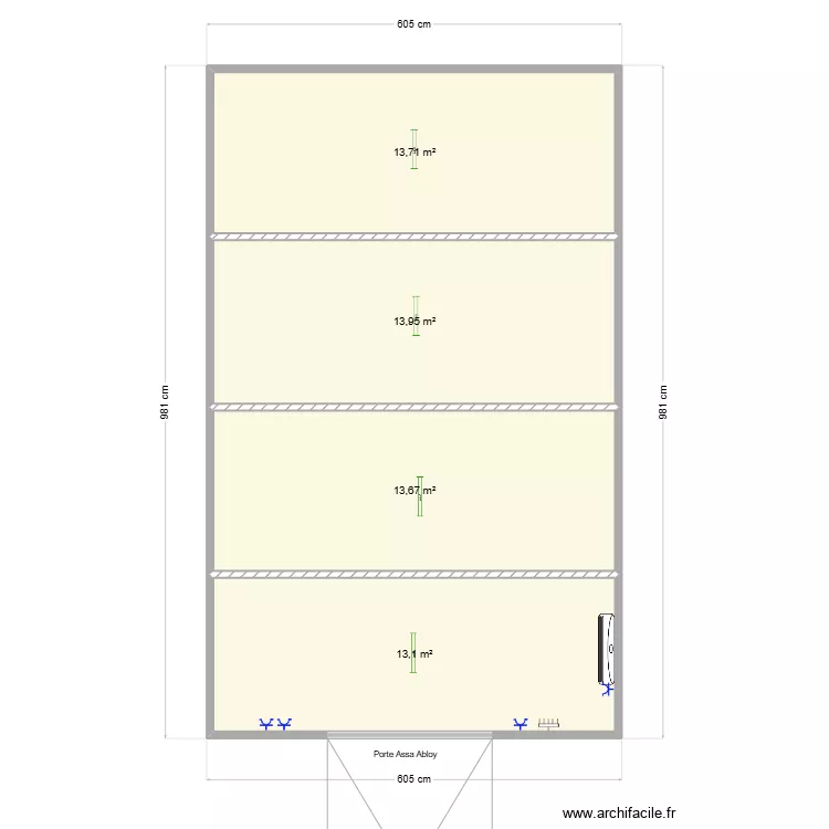 Adrien marc. Plan de 
