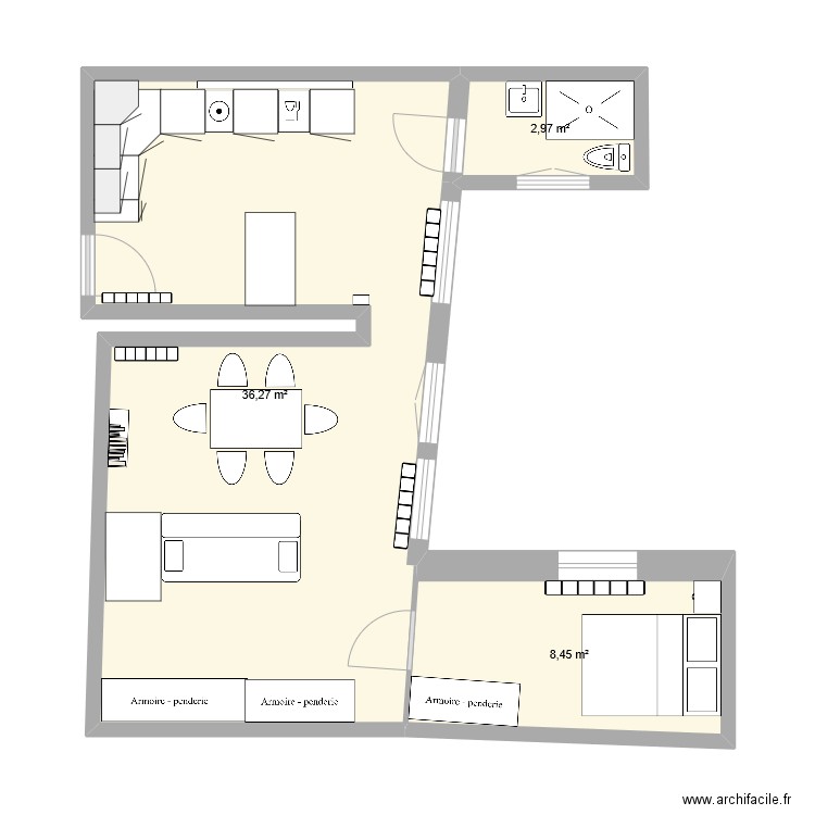 29 Bersot. Plan de 0 pièce et 0 m2