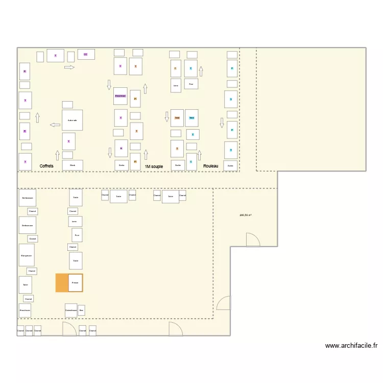 R open space. Plan de R open space. Plan de
