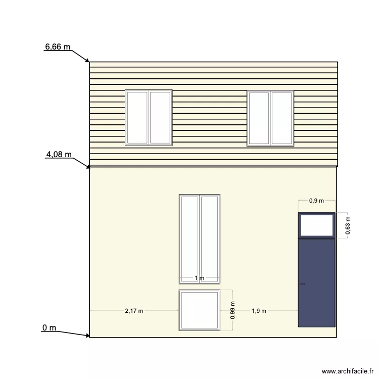 facade newt. Plan de 