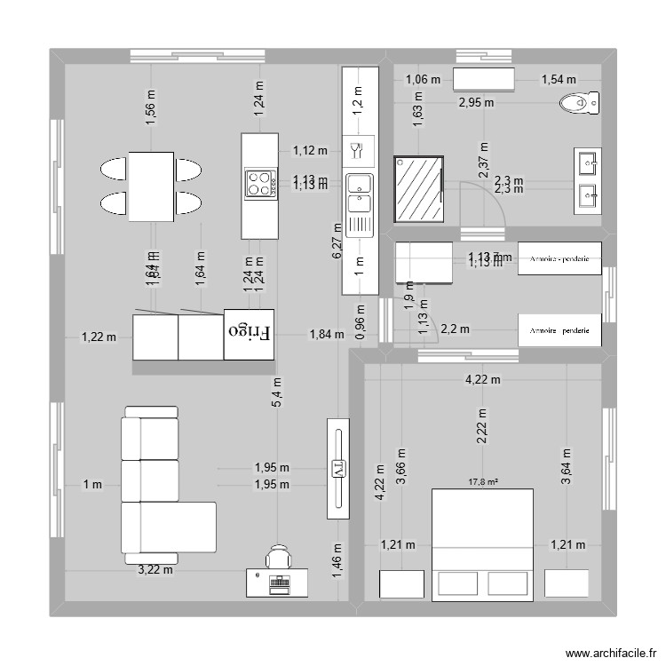 maison 10 x 10. Plan de 0 pièce et 0 m2 maison 10 x 10. Plan de 0 pièce et 0 m2