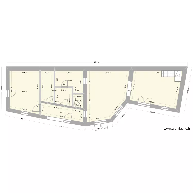 Version 9 CPT. Plan de 10  et 158 m²