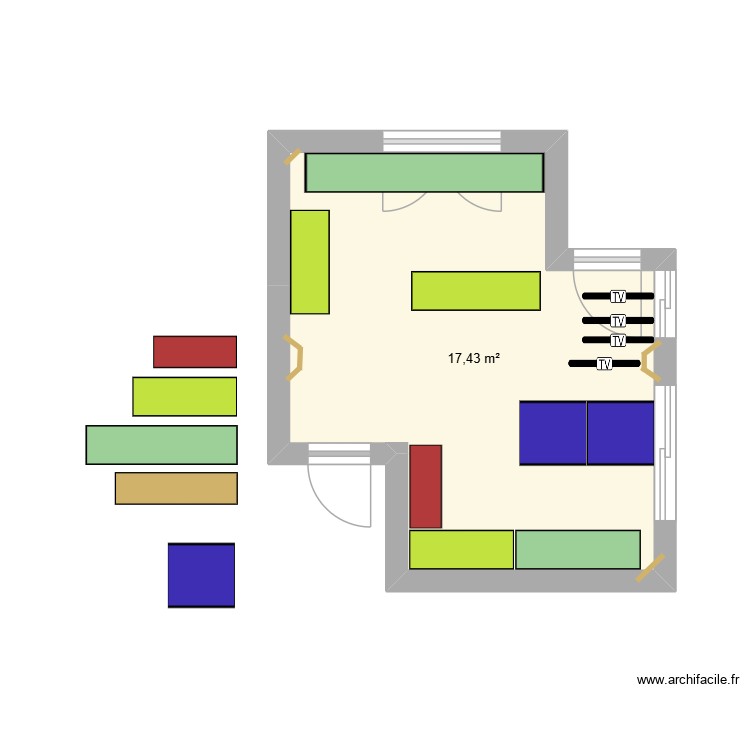 STOCKAGE PETITE ENFANCE MEUBLES 3. Plan de 0 pièce et 0 m2