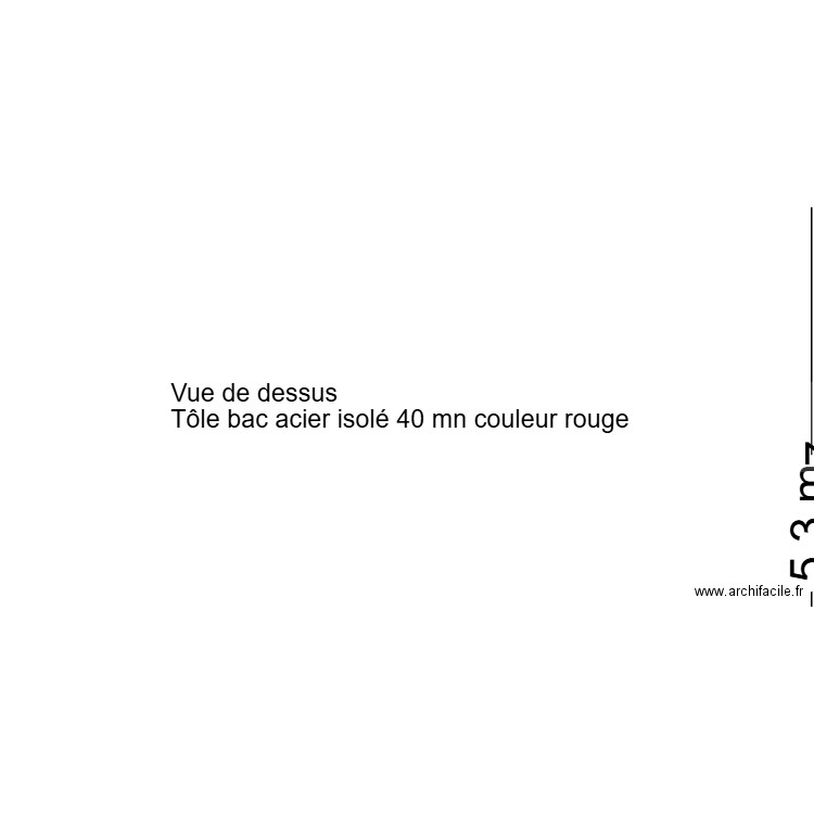 Vue de dessus. Plan de 0 pièce et 0 m2