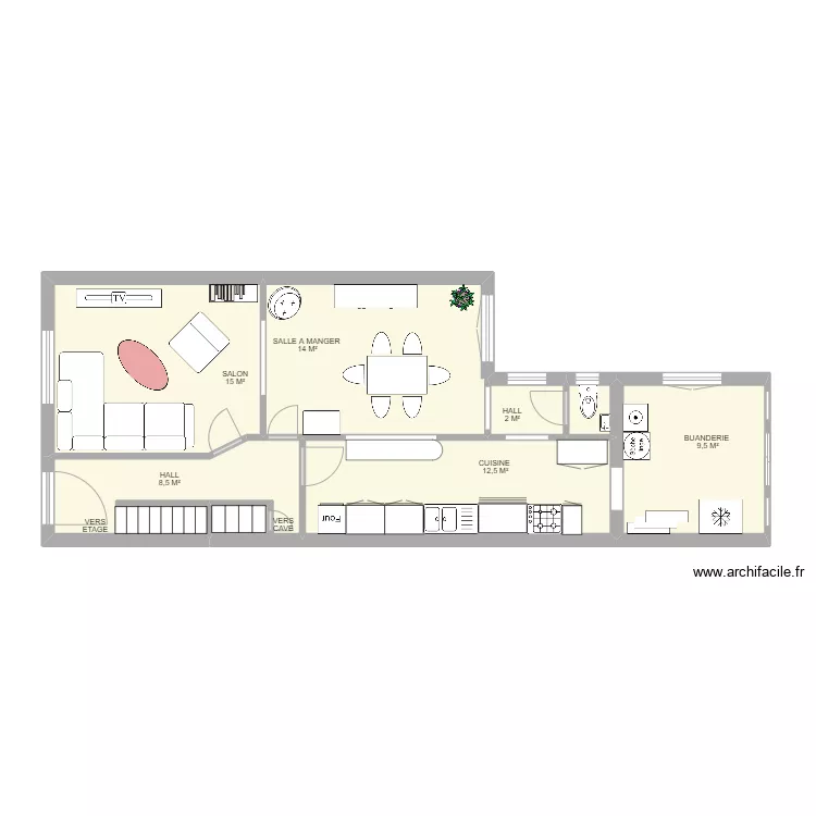 RDC MONROSE. Plan de 