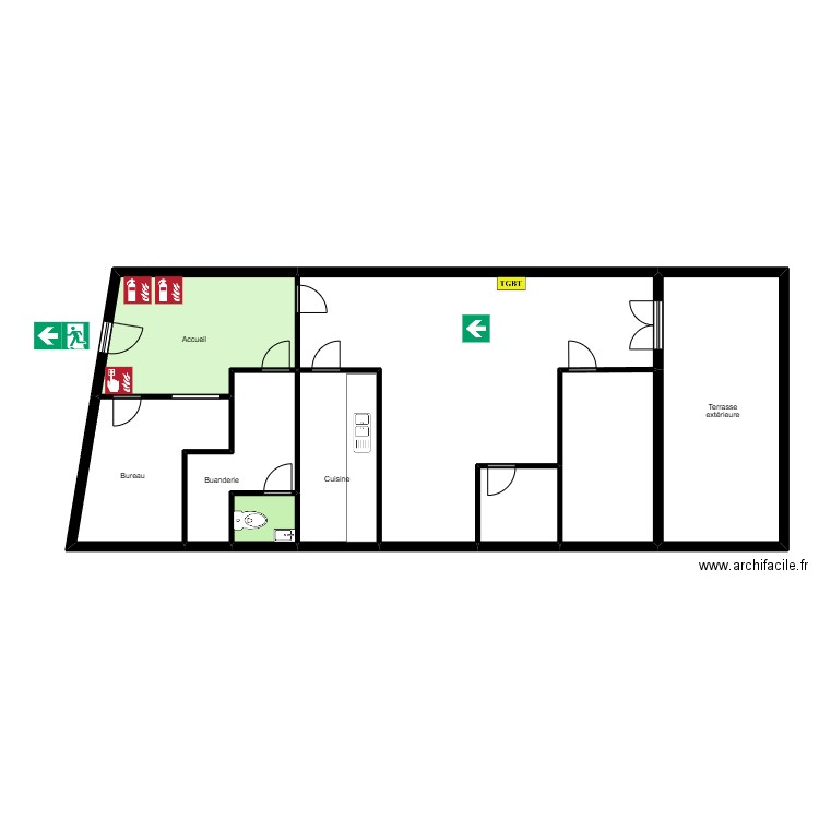 Koala 3 V2. Plan de 9 pièces et 146 m2