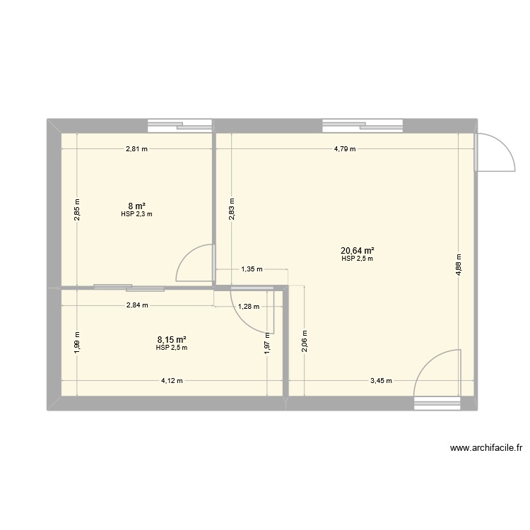 T4 rdj aspremont. Plan de 0 pièce et 0 m2