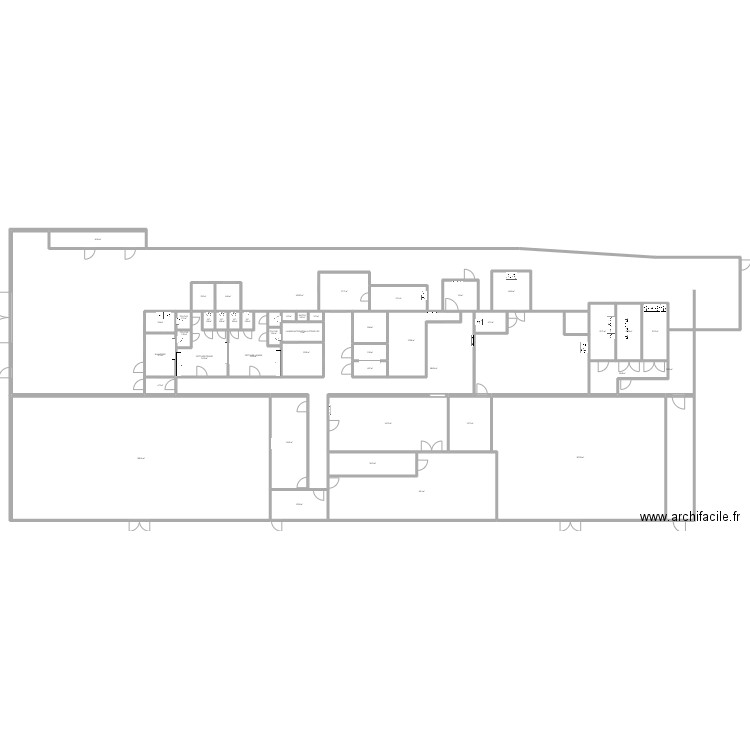 plan de masse IOS. Plan de 44 pièces et 1692 m2