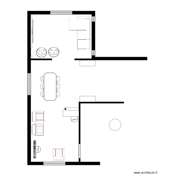 Annie-Claude. Plan de 0 pièce et 0 m2