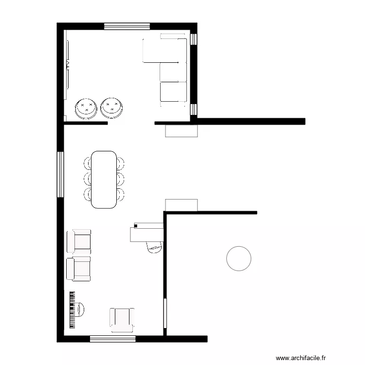 Annie-Claude. Plan de 