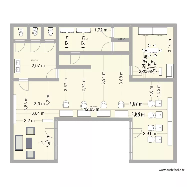 FSE. Plan de 6 pièces et 119 m² FSE. Plan de 6 pièces et 119 m²