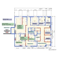 Plan pour ventilation - taux occupation 264 de l'indurtrie