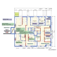 Plan pour ventilation - taux occupation 264 de l'indurtrie