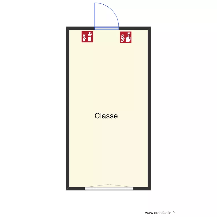 Plan Evacuation - Local magique - Messines - fin. Plan de 
