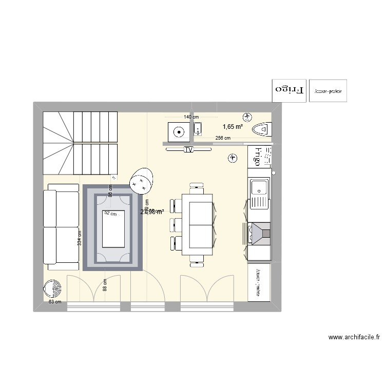 Rot version 14 decembre v15. Plan de 8 pièces et 69 m2