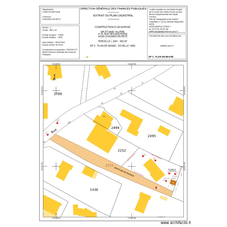 DP 2 HALIPRE V2. Plan de 0 pièce et 0 m2