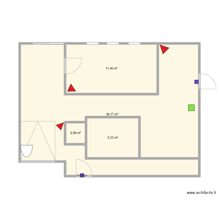 ESSAI. Plan de 0 pièce et 0 m2