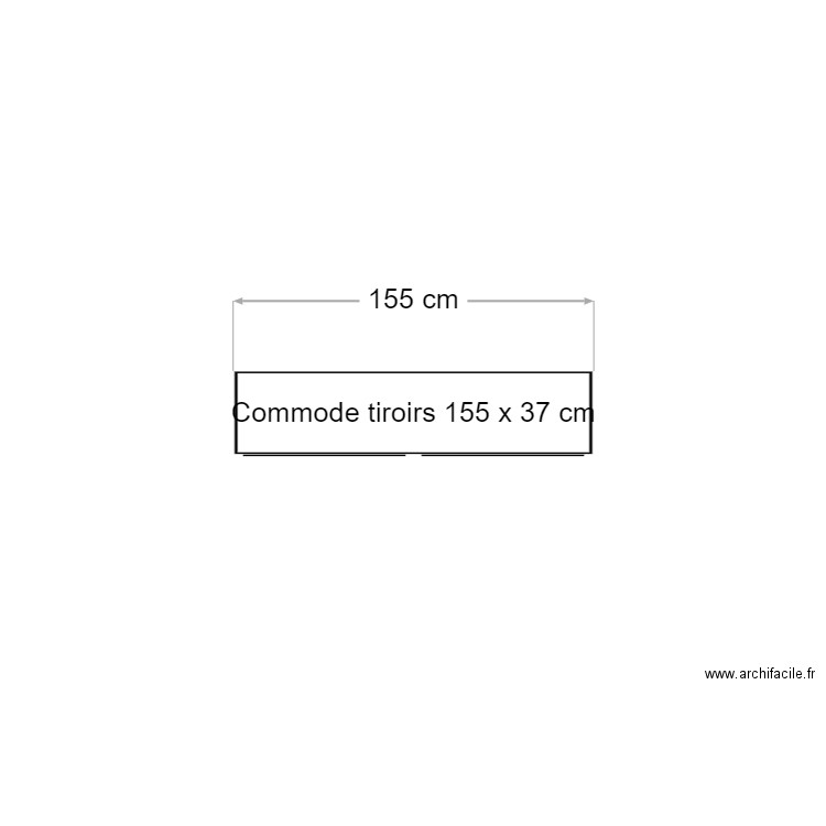 commode dos de lit. Plan de 0 pièce et 0 m2