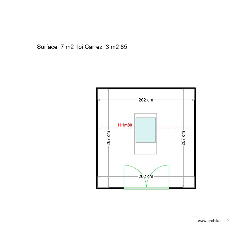 Dressing étage. Plan de 0 pièce et 0 m2