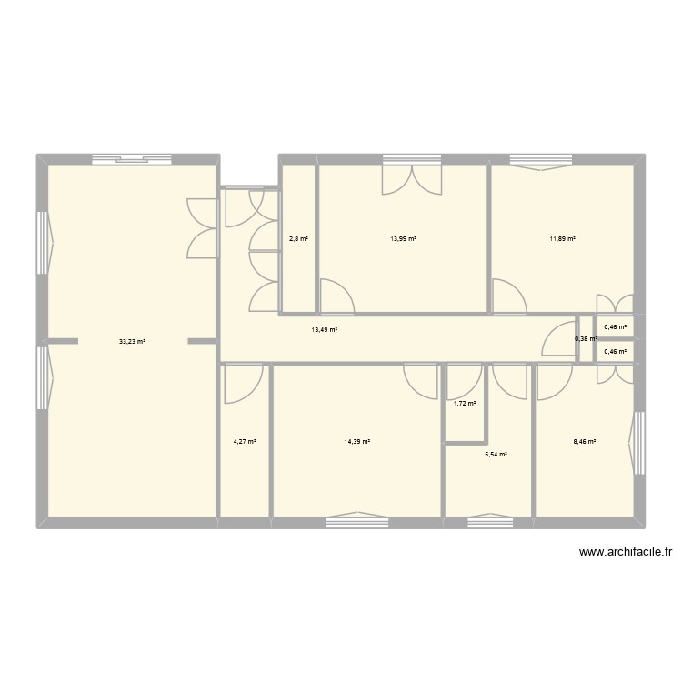 Lagarrigue p&egrave;re. Plan de 0 pièce et 0 m2