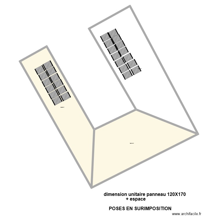 toitutre entrepot 2. Plan de 3 pièces et 347 m2