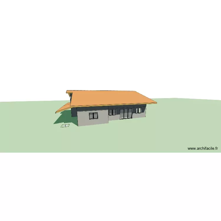 MAISON VFINALE pour nous. Plan de 6 Pièces et 295 m²