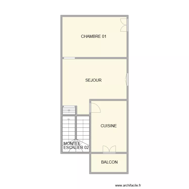 ETAGE 01 SAUVE. Plan de ETAGE 01 SAUVE. Plan de